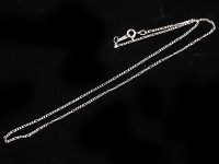 【数量限定】silver925/レディースネックレス用/フィガロチェーン/長さ約50cm/幅約1.8mm/1本【天然石/パワーストーン】【アメリカツーソン・香港展示会・世界各地出展品買い付け】|パーツ