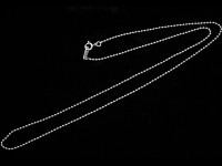 【数量限定】silver925/レディースネックレス用/ボールチェーン/長さ約45cm/幅約2mm/1本【天然石/パワーストーン】【アメリカツーソン・香港展示会・世界各地出展品買い付け】|パーツ・副素