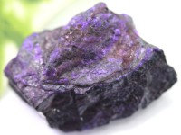 【USAツーソンミネラルショー商品】希少レア！1点もの★高発色★世界三大ヒーリングストーン★天然原石/南アフリカ産スギライト(Sugilite・杉石)原石/約13g/1個【ネコポス不可】【天然石/パワ