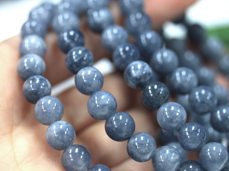 天然石 青色と灰色 8個セット Amazon | [ビーズクラブ] ラピスラズリ ラウンド 8mm 天然石 連