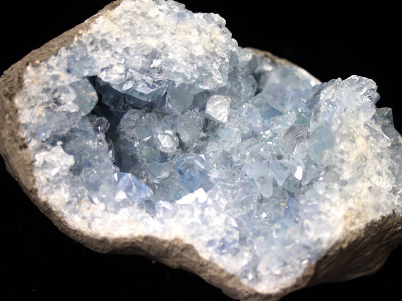 セレスタイト・クラスター 原石 約1㎏ 天青石 クリスタル 水晶