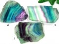 【1点物！】美しいレインボーカラー★天然原石/レインボーフローライトスライス（fluorite,蛍石）/1個【ネコポス不可】【アメリカツーソン・香港展示会・世界各地出展品買い付け】|原石・タンブル・ボ