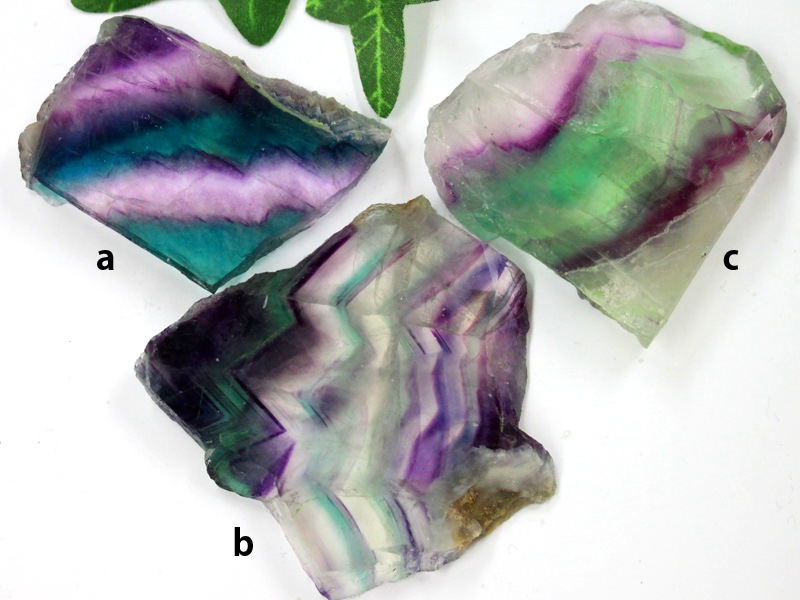 巨大フローライトスライス