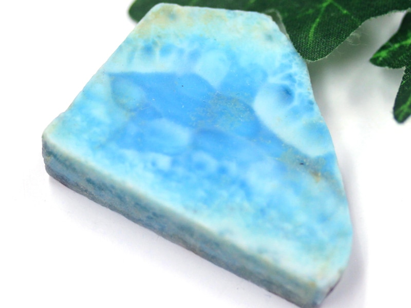 M1455☆絶品☆ドミニカ産ラリマースライス原石145g☆天然石 原石