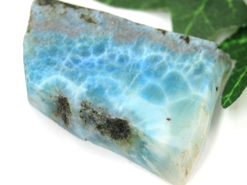 超極上 天然　ラリマー　ドミニカ　ブレスレット　カリブ海　ブルーペクトライト ラリマー プレート ドミニカ共和国 ラリマー原石 1点もの☆超激レア