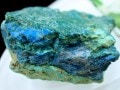 希少！高発色★人生に喜びをもたらす石★天然石/ブルーオパール(Blue Opal/蛋白石)/原石/154g/1個【ネコポス不可】【天然石/パワーストーン】【アメリカツーソン・香港展示会・世界各地出展品