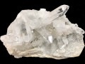 激レア！1点物★浄化・インテリアにも★レインボー入り★ヒマラヤ パールヴァティー渓谷マニカラン産/天然原石/マニカラン水晶/水晶クラスター/約253g/1個【天然石/パワーストーン】【アメリカツーソン