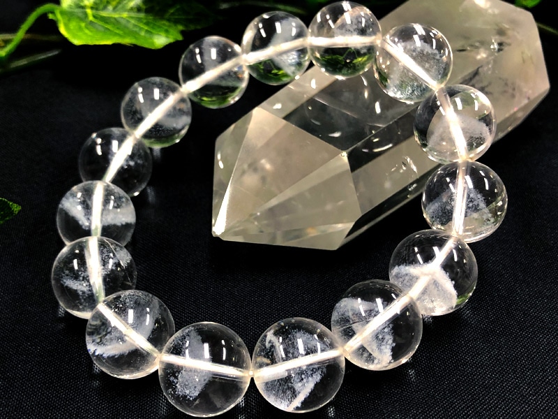 ➄ファントムクォーツポリッシュ透明度が高く高品質六角柱天然石‼️SALE中