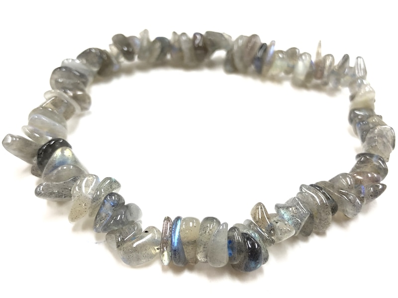 ⭐︎【極上品】天然 マダガスカル ホワイトラブラドライト ブレスレット 6mm ⭐︎【極上品】天然 マダガスカル ホワイトラブラドライト