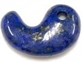 天然石/勾玉（まがたま）/ラピスラズリ（Lapis lazuli/青金石）/Sサイズ/1粒【天然石/パワーストーン】【アメリカツーソン・香港展示会・世界各地出展品買い付け】|天然石　勾玉|天然石・パワ