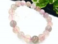 【1点もの】優しいレインボーカラー★天然石ブレスレット/レインボーフローライト（fluorite,蛍石）/ラウンド/10mm/1本【天然石/パワーストーン】【アメリカツーソン・香港展示会・世界各地出展