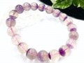 【1点もの】優しいレインボーカラー★天然石ブレスレット/レインボーフローライト（fluorite,蛍石）/ラウンド/10mm/1本【天然石/パワーストーン】【アメリカツーソン・香港展示会・世界各地出展