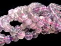 繊細な透明感★天然石ブレスレット/パープルフローライト（fluorite,蛍石）/ラウンド/8mm/1本【天然石/パワーストーン】【アメリカツーソン・香港展示会・世界各地出展品買い付け】Y|フローライ