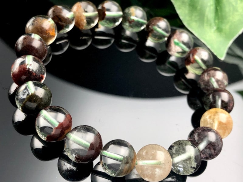 ��1��ʪ�ۥ쥢������Τ褦�ʼ�����¤���������������礤��FA���졼��/ŷ���Х֥쥹��å�/�ߥå��������ǥ󥯥�����(garden quartz/����徽)/�饦���/��9-10mm/1�ܡ�ŷ����/�ѥ���ȡ���ۡڥ���ꥫ�ġ����󡦹��Ÿ�����������Ͻ�Ÿ���㤤�դ���B