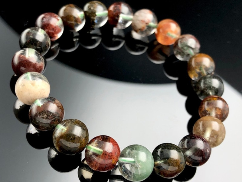 ��1��ʪ�ۥ쥢������Τ褦�ʼ�����¤���������������礤��FA���졼��/ŷ���Х֥쥹��å�/�ߥå��������ǥ󥯥�����(garden quartz/����徽)/�饦���/��9-10mm/1�ܡ�ŷ����/�ѥ���ȡ���ۡڥ���ꥫ�ġ����󡦹��Ÿ�����������Ͻ�Ÿ���㤤�դ���Y