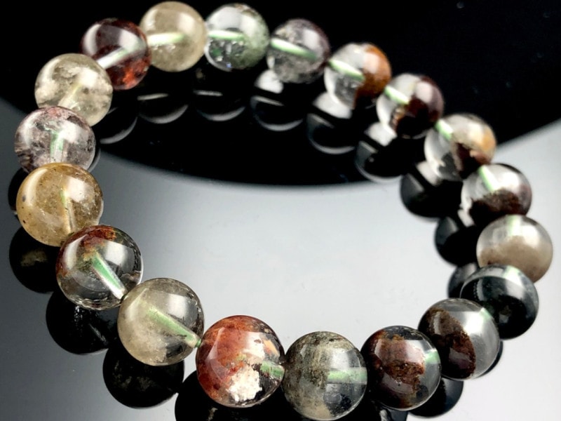 ��1��ʪ�ۥ쥢������Τ褦�ʼ�����¤���������������礤��FA���졼��/ŷ���Х֥쥹��å�/�ߥå��������ǥ󥯥�����(garden quartz/����徽)/�饦���/��10mm/1�ܡ�ŷ����/�ѥ���ȡ���ۡڥ���ꥫ�ġ����󡦹��Ÿ�����������Ͻ�Ÿ���㤤�դ���Y