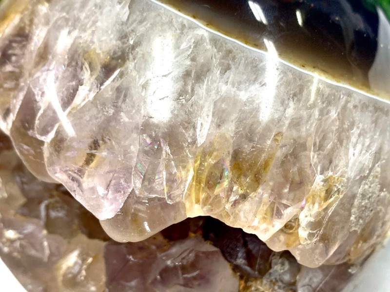 希少 金色　口笑原石（幸運水晶）台座付き　原石　天然石　原石　浄化 希少 金色 口笑原石（幸運水晶）台座付き 原石 天然石 原石 浄化