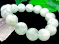 たっぷり天使の羽！★天然石ブレスレット/エンジェルフェザーフローライト（Fluorite、石花蛍石）/ラウンド/約14mm/1個【天然石/パワーストーン】【アメリカツーソン・香港展示会・世界各地出展品