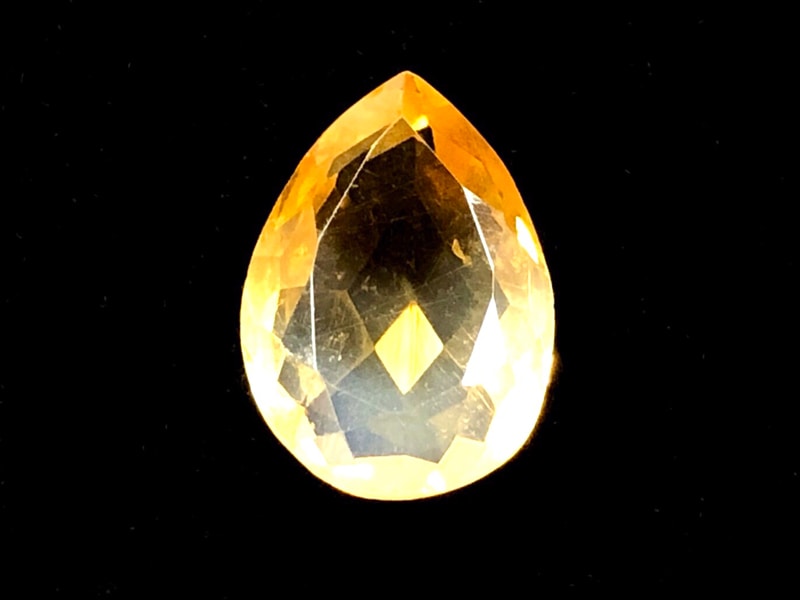 希少！高品質☆透明度◎☆美しい輝き☆宝石ルース/シトリン（黄水晶 