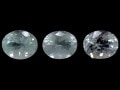 透明度◎美しいブルーカラー★宝石ルース/アクアマリン（aquamarine/beryl/藍柱石）/オーバルカット/約1.2ct/約8×6mm/1粒【天然石/パワーストーン】【アメリカツーソン・香港展示