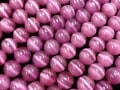 人気！★限定入荷★パワーストーンビーズ/キャッツアイピンク009/約9-10mm/1連【天然石/パワーストーン】【アメリカツーソン・香港展示会・世界各地出展品買い付け】|ガラス・プラスチック製：ビーズ