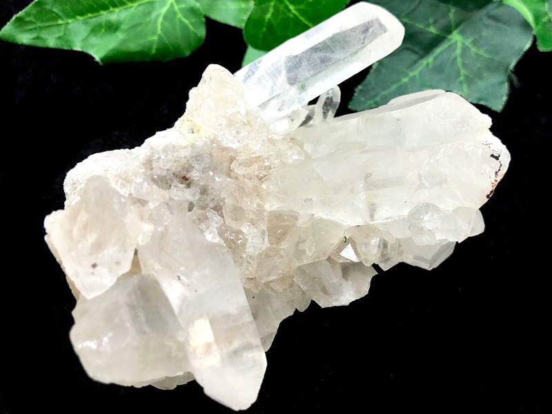 極上品】超クリアインド産ヒマラヤレムリアンクラスター水晶クラスター