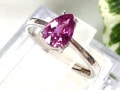 【1点物】世界四大宝石★華やかなピンクカラー★sv925製刻印有/天然石リング・指輪/ピンクサファイア(青玉/鋼石/Sapphire)シルバーリング/フリーサイズ/1個【天然石/パワーストーン】【アメリカツーソン・香港展示会・世界各地出展品買い付け】