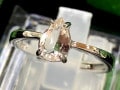 極上!透明度抜群◎sv925製!刻印あり★天然石リング/モルガナイト(Morganite/beryl/モルガン石)シルバーリング/1個【天然石/パワーストーン】【アメリカツーソン・香港展示会・世界各地ミネラルショー出展品買い付け】