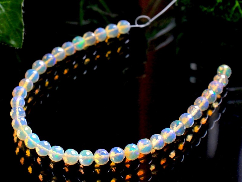 1点物】希少！レア品質☆希望と幸運の石☆魅惑の遊色効果☆エチオピア  