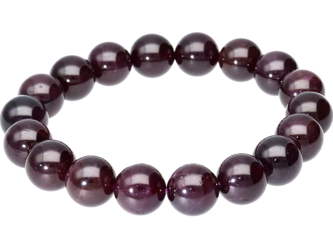 【スターガーネット】AA 高品質　ブレスレット 天然石 スターガーネット】AA 深い輝きを秘めたブレスレット 天然石 スター