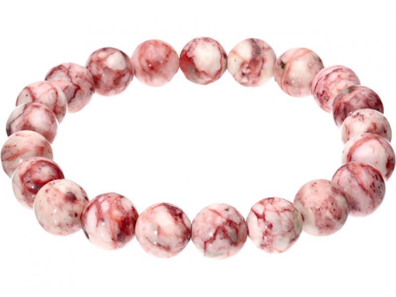 1点物！】希少石☆賢者の石☆スペイン産☆天然石ブレスレット/シナバー  