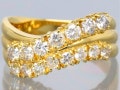 【1点物】鑑別書付き★世界四大宝石★K18★1.05ct★ラウンドブリリアントカット★天然石リング・指輪★天然ダイヤモンド（ダイアモンド/金剛石/Diamond）/13号/1個【天然石/パワーストーン