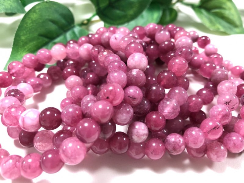 人気！☆鮮やかでカラフル☆天然石ブレスレット/ミックスオールド  