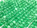 人気！★限定入荷★パワーストーンビーズ/キャッツアイグリーン011/約6mm/1連【天然石/パワーストーン】【アメリカツーソン・香港展示会・世界各地出展品買い付け】|ガラス・プラスチック製：ビーズ|ガ