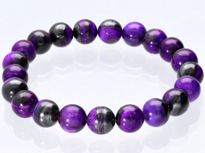 極上　スギライト＆天然アイリスクォーツ　ブレス 極上 スギライト＆天然アイリスクォーツ ブレス