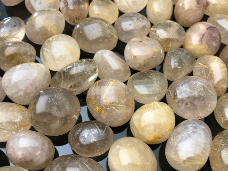 ホワイトサゲニティッククォーツ×タンザナイト×水晶 金運 魔除け 天然石 ホワイトサゲニティッククォーツ×タンザナイト×水晶 金運 魔除け