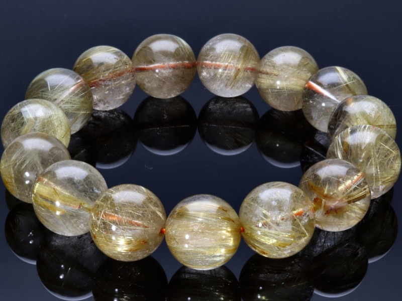 透明度抜群！タイチンルチルクォーツ×アイリス×ヒマラヤ水晶の