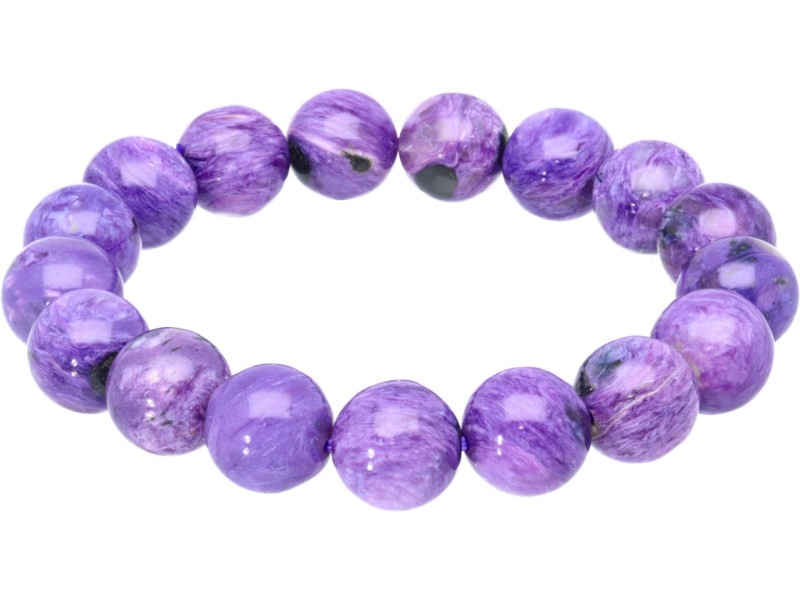 ��1��ʪ�۷�쥢�������С�����������ҡ���󥰥��ȡ����ͥ�����������ϡ�ŷ���Х֥쥹��å�/����������ȡʥ������/Charoite��/�饦���/��12mm/1�ܡ�ŷ����/�ѥ���ȡ���ۡڥ���ꥫ�ġ����󡦹��Ÿ�����������Ͻ�Ÿ���㤤�դ���