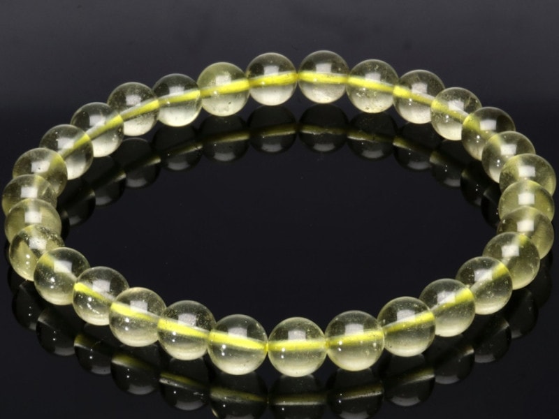 高級】フラワー まお パープルルチル スーパーセブン ブレスレット 13.6mm