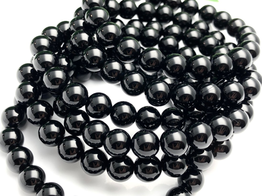 強力な厄除け☆ブラジル産☆4A☆天然石ブレスレット/モリオン