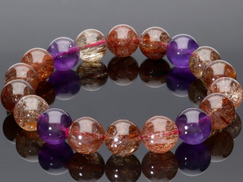 【希少】5Aロシアンアマゾナイト15mmブレスレット　最高グレード 希少5Aロシアンアマゾナイト15mmブレスレット 最高グレード 一円～