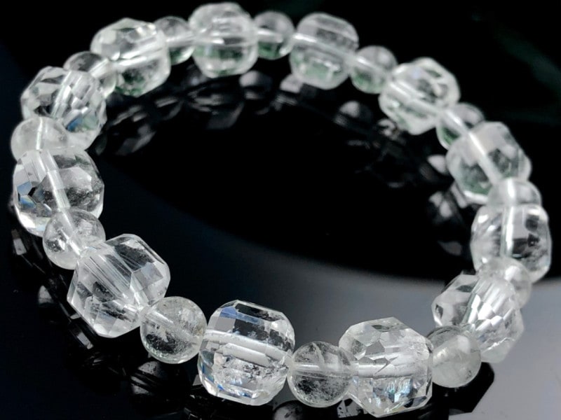 天然石ブレスレット/水晶（Crystal/クリスタル）/約10mm/1本【天然石 