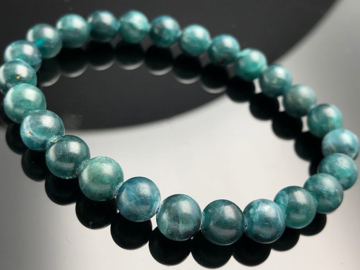 【希少石/最強品質】ユーディアライト＊約6.5mm＊　天然石ブレスレット 希少石/最強品質】ユーディアライト＊約6.5mm＊ 天然石ブレスレット