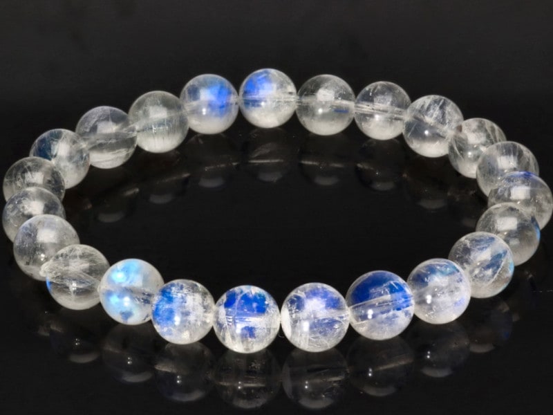 天然石タンザナイト＆パライバ トルマリン＆ブルームーンストーン