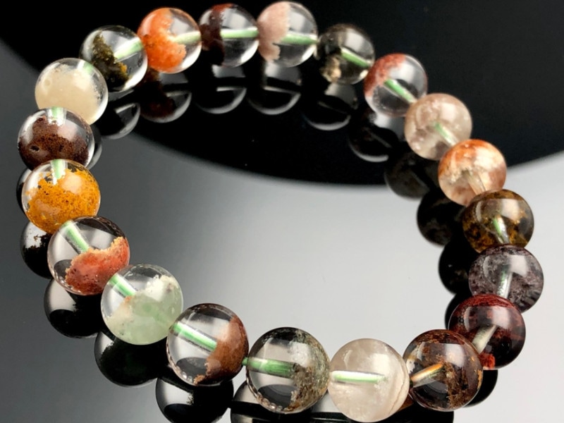 ��1��ʪ�ۥ쥢������Τ褦�ʼ�����¤���������������礤��FA���졼��/ŷ���Х֥쥹��å�/�ߥå��������ǥ󥯥�����(garden quartz/����徽)/�饦���/��9mm/1�ܡ�ŷ����/�ѥ���ȡ���ۡڥ���ꥫ�ġ����󡦹��Ÿ�����������Ͻ�Ÿ���㤤�դ���