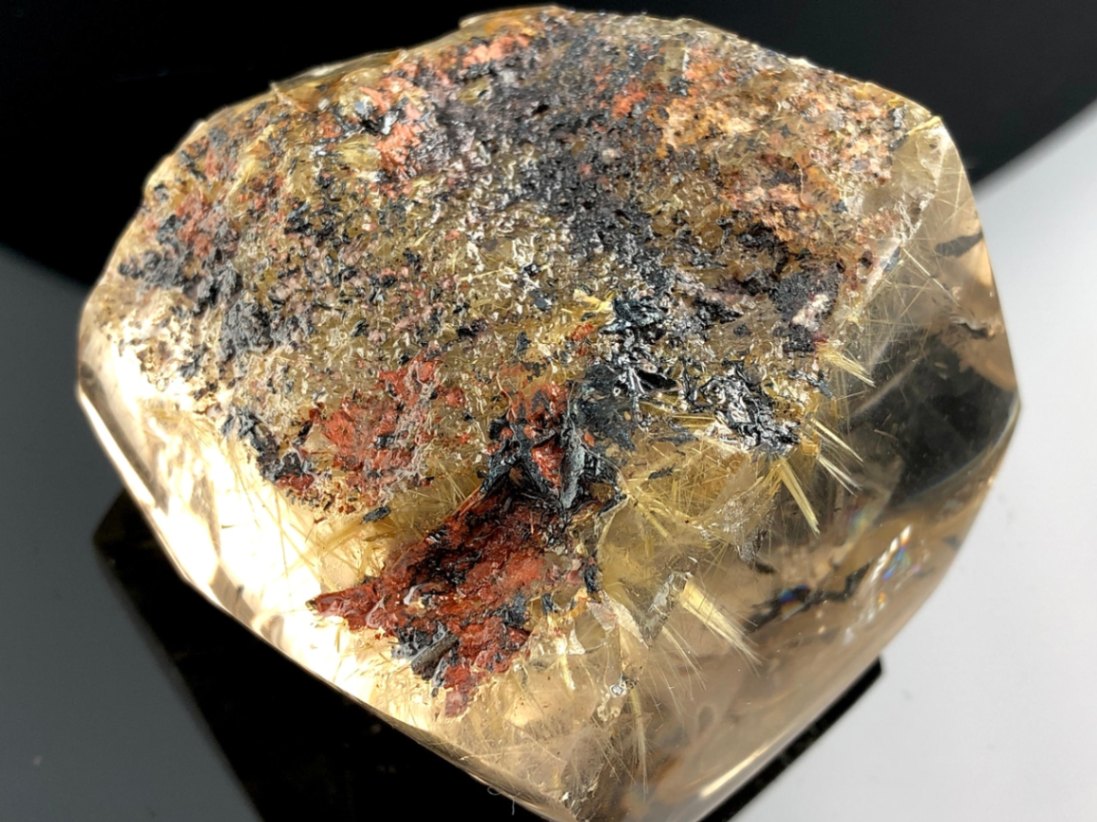 1点物】超プレミア☆鉱物標本☆美しい太陽金針結晶☆ブラジル産