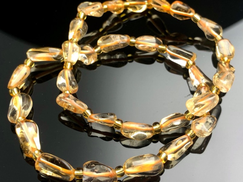 天然石 特大 スモーキーシトリンクラスター 金運 台座付き #931