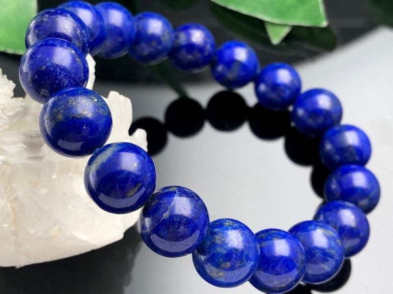 最終セール！ハイクラスラピスラズリ17mmブレスレット！！ 【公式通販】
