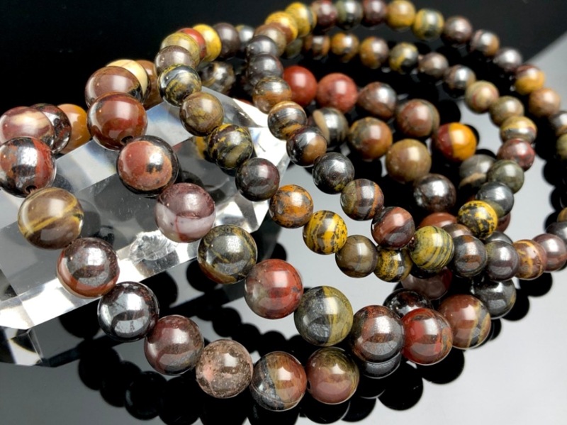 パワーストーンタイガーアイ金色に輝く虎激レア希少美品