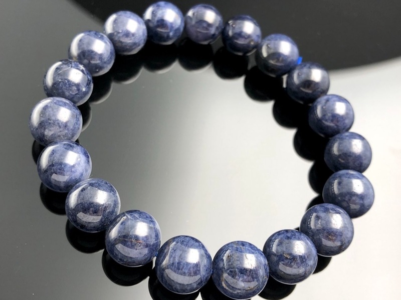 1点物】世界四大宝石☆美しく濃いブルー☆天然石ブレスレット  